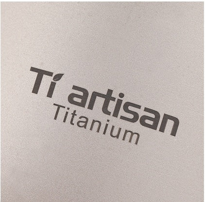 Titanium artisan pure titanium wood stove