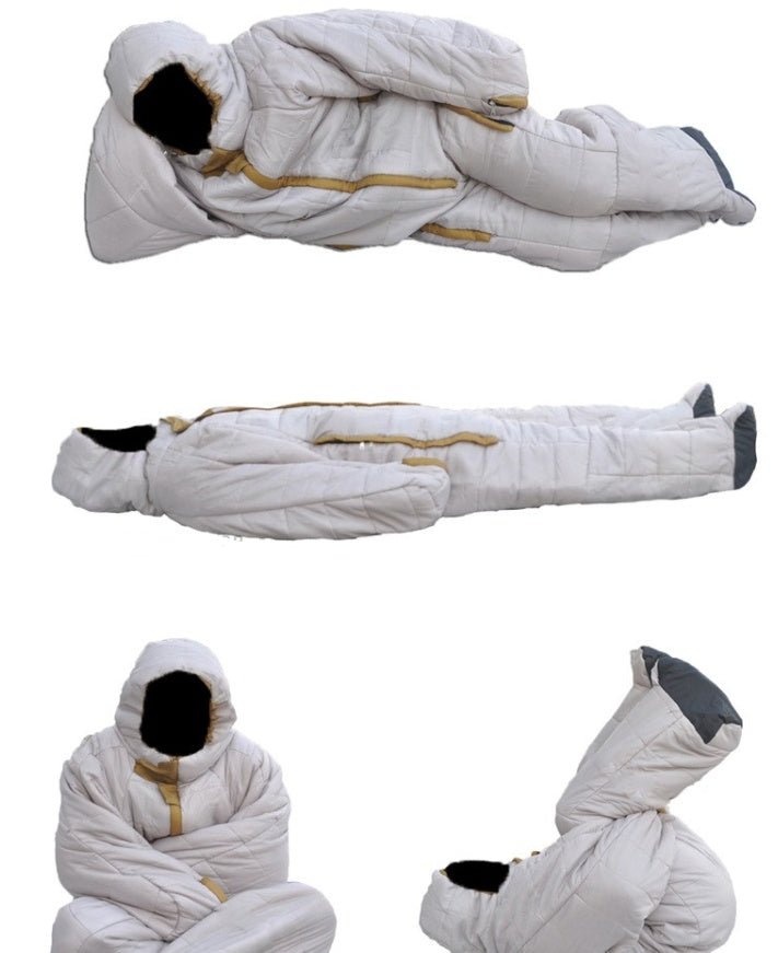 Human humanoid sleeping bag