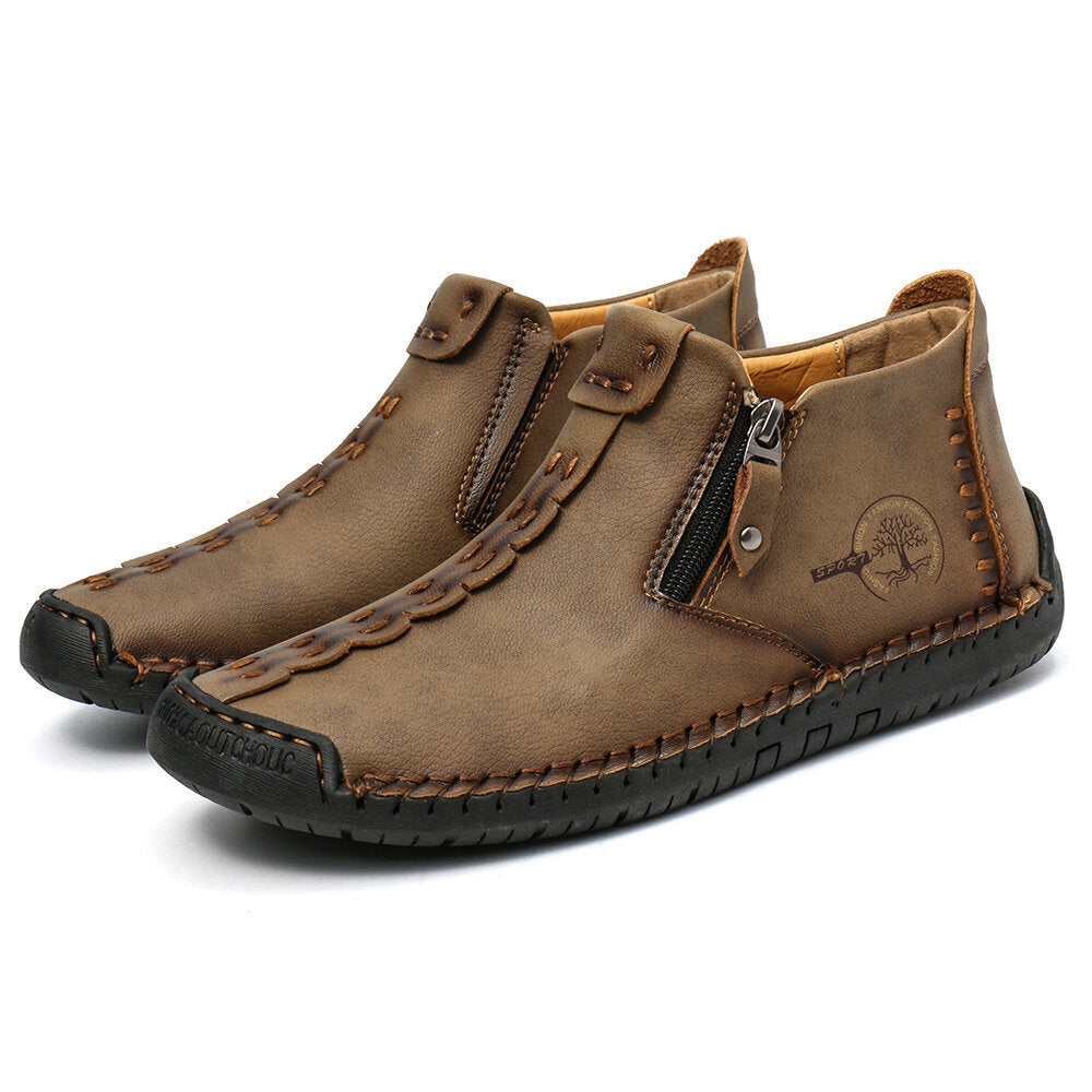 Men Ankle Boots Hiking Shoes