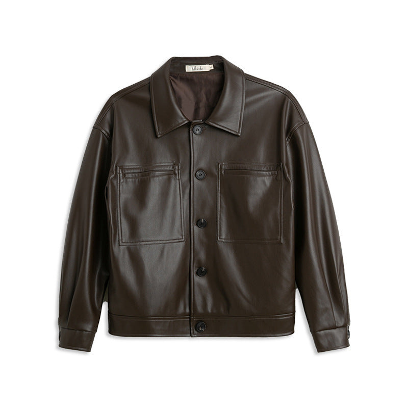 Motorcycle Autumn Leather Jacket