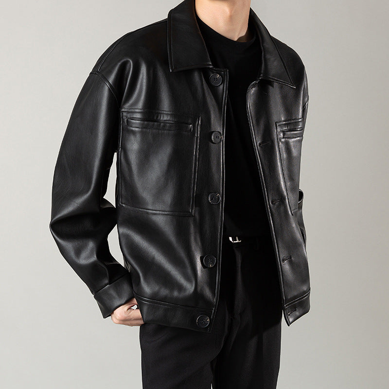 Motorcycle Autumn Leather Jacket