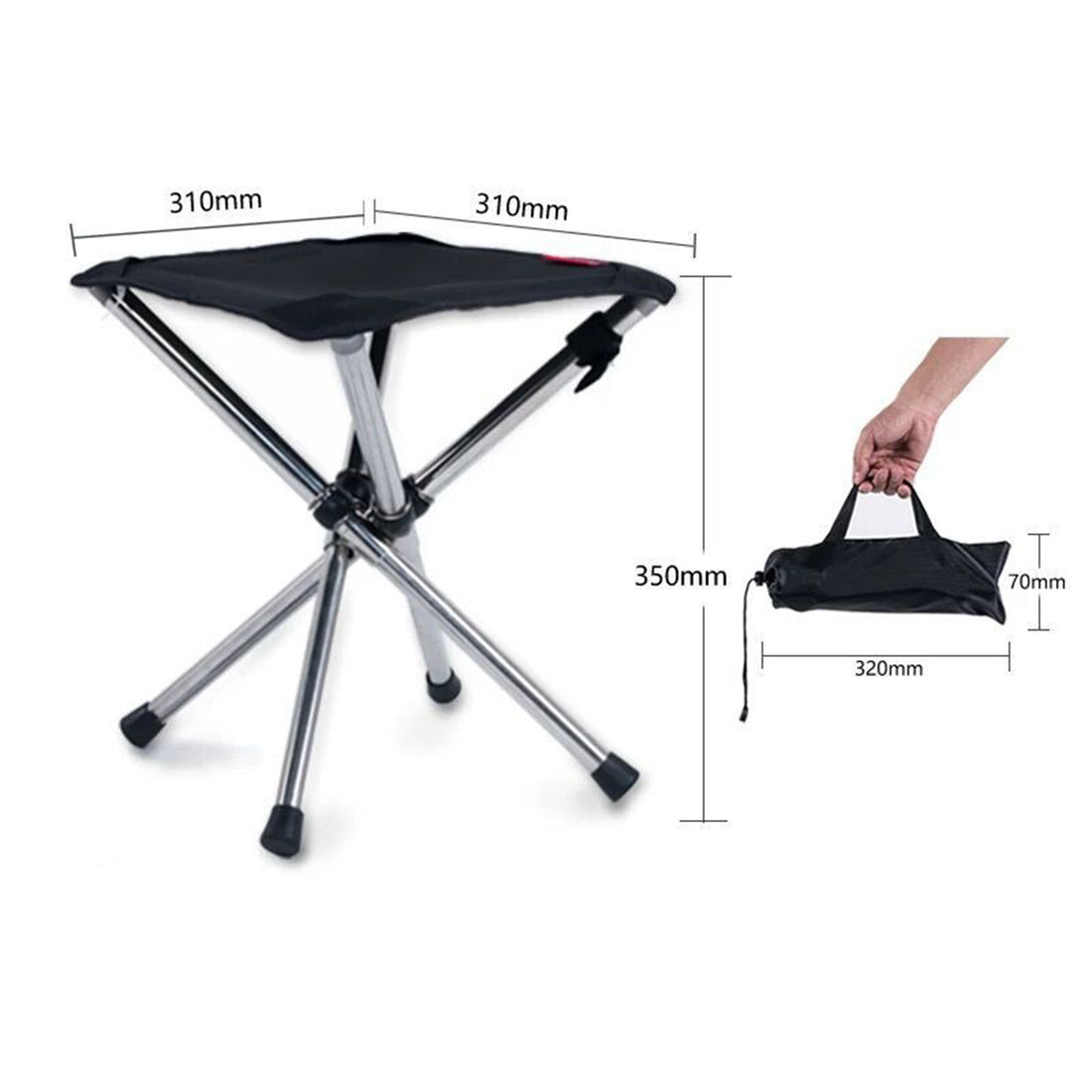 Stainless Steel Camping Chair