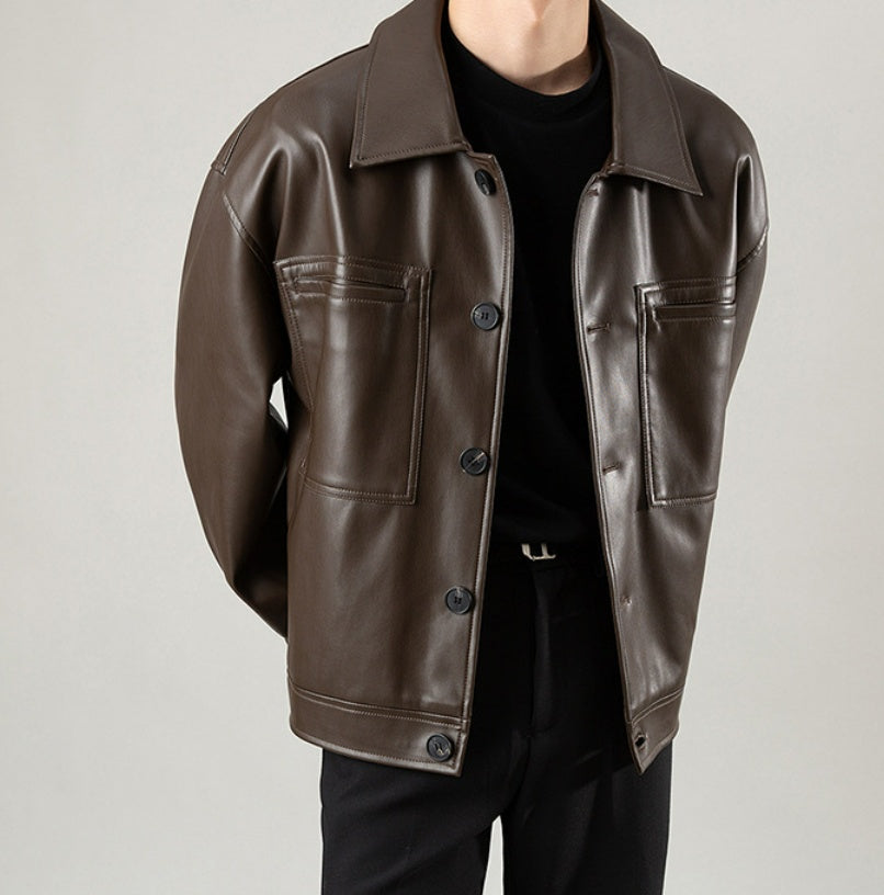 Motorcycle Autumn Leather Jacket