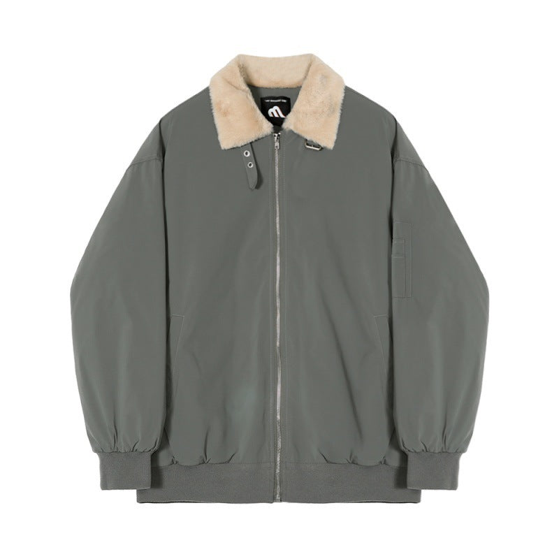 Lamb Jacket Cotton Men's Winter