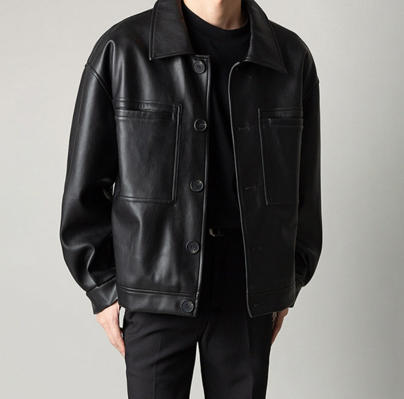 Motorcycle Autumn Leather Jacket