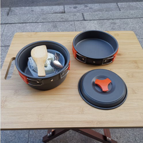 Outdoor cookware 1-2 people set