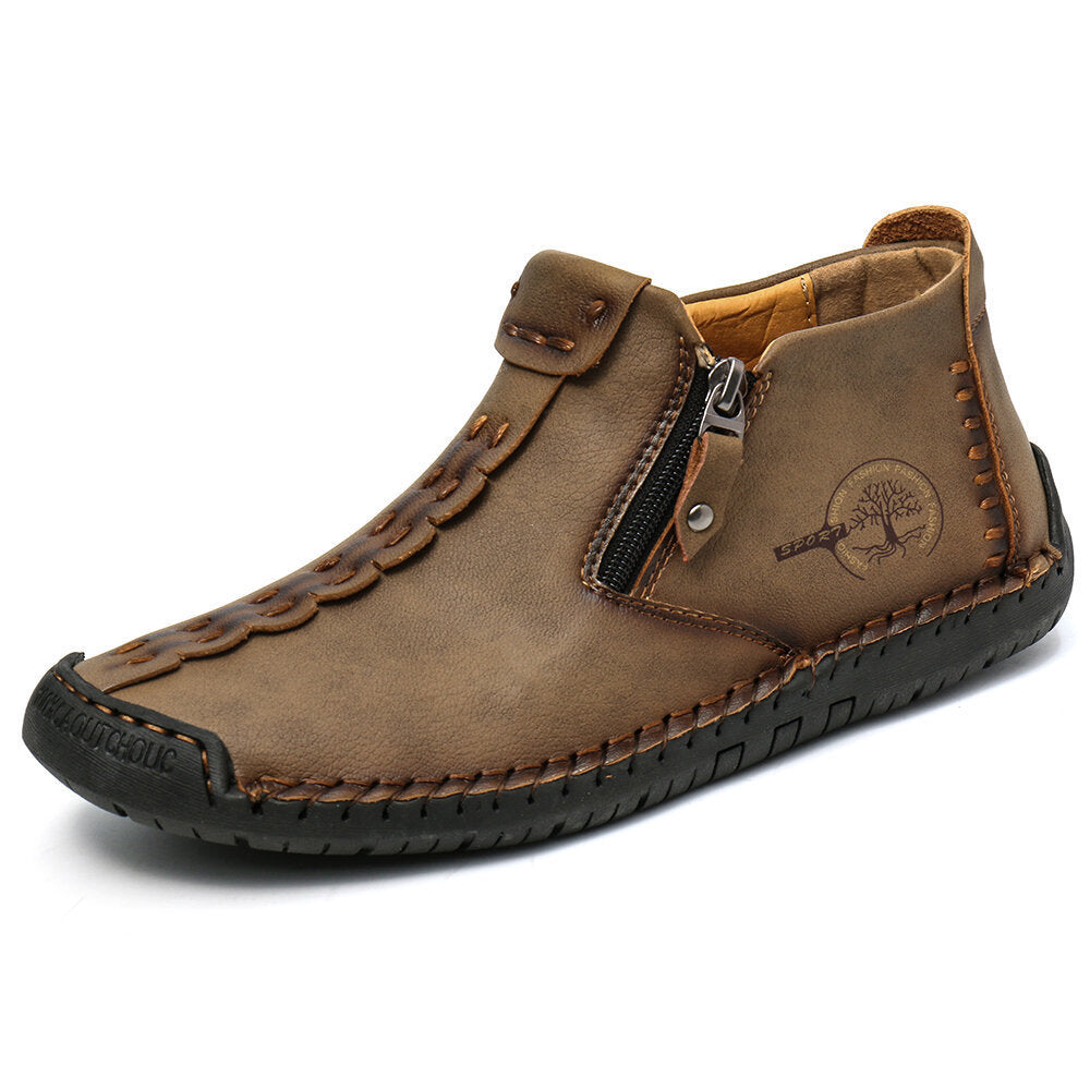 Men Ankle Boots Hiking Shoes