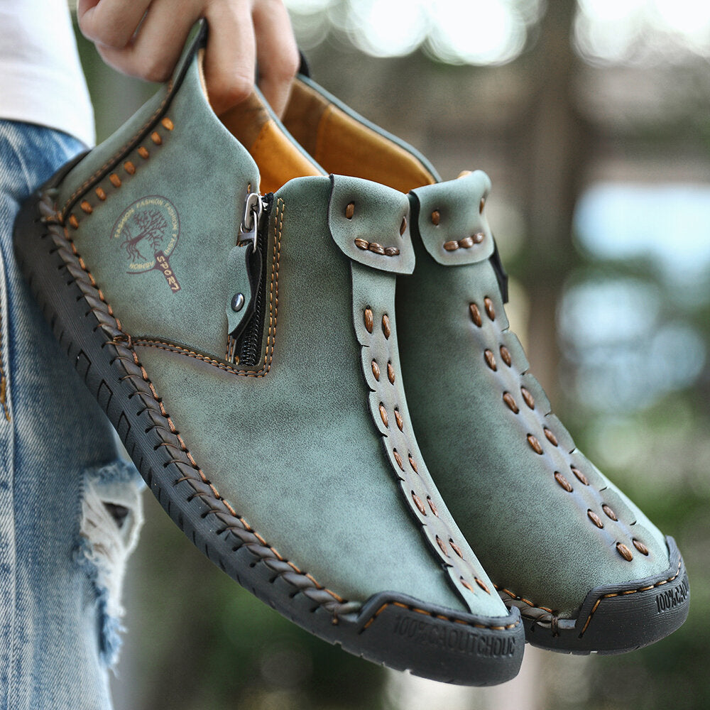 Men Ankle Boots Hiking Shoes